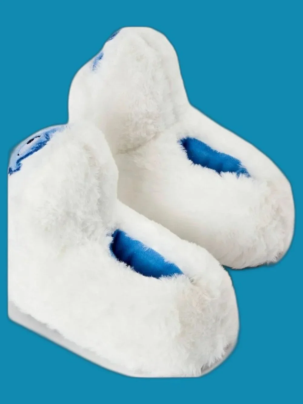 Abominable Snowman Slippers Toddler Boys SIZE 5-6 NEW